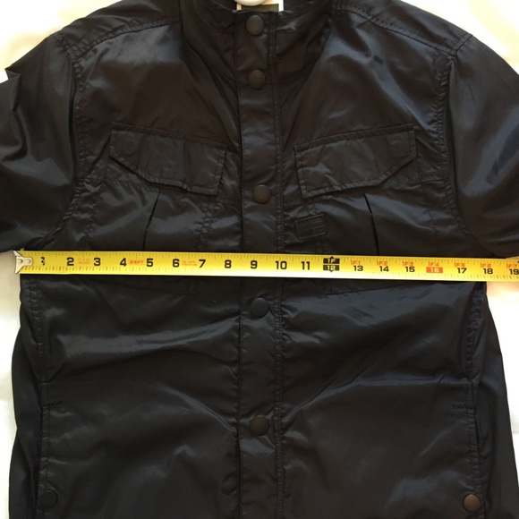G-Star Raw Filch Overshirt in Myrow Nylon Black - Picture 4 of 6